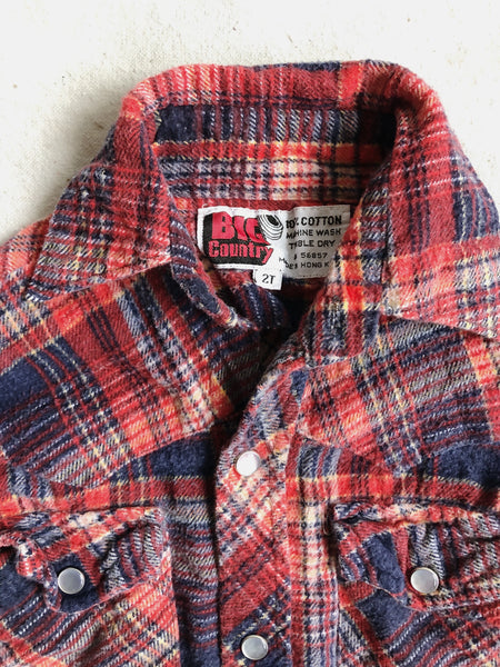 Big Country Flannel, 18m