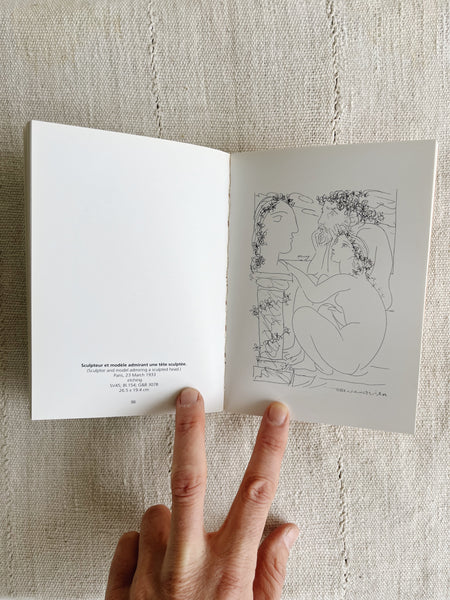Picasso line drawing book