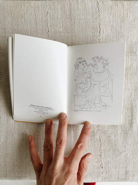 Picasso line drawing book